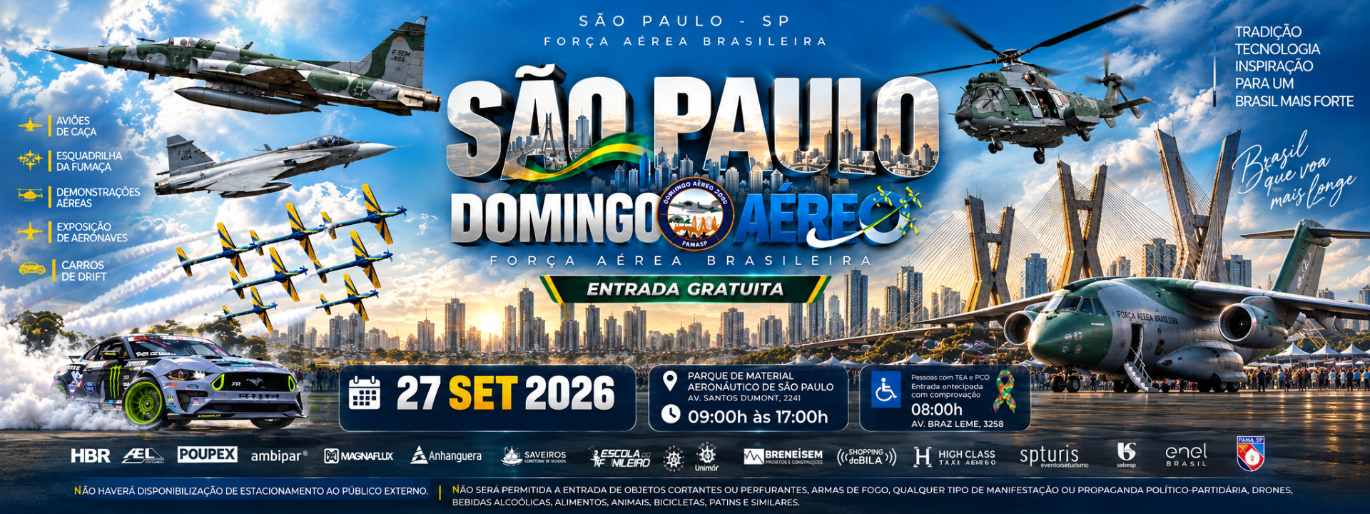 São Paulo Domingo Aéreo — Força Aérea Brasileira